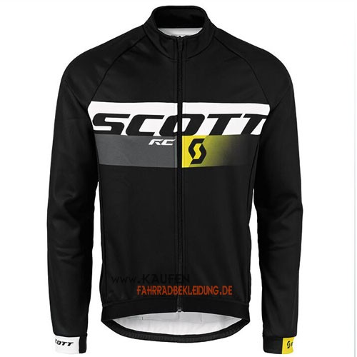 Scott Langarmtrikot 2015 Und Lange Trägerhose Shwarz Und Gelb