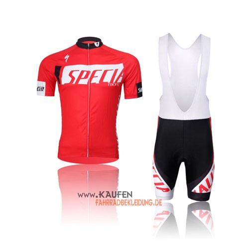 Specialized Kurzarmtrikot 2012 Und Kurze Trägerhose Rot Und Weiß