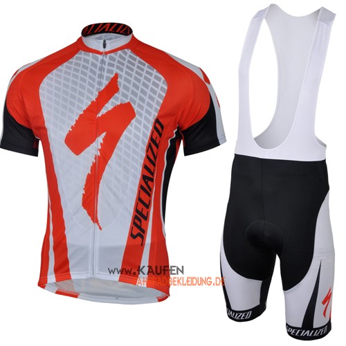 Specialized Kurzarmtrikot 2013 Und Kurze Trägerhose Rot Und Weiß