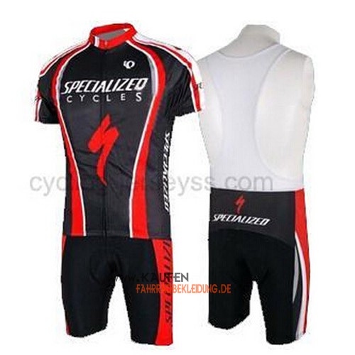 Specialized Kurzarmtrikot 2013 Und Kurze Trägerhose Shwarz Und R