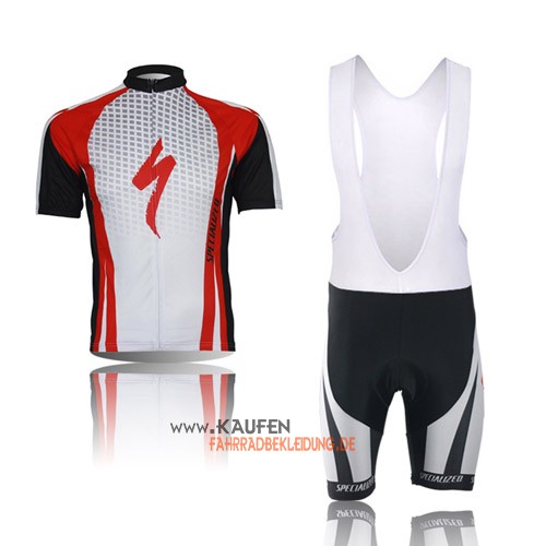 Specialized Kurzarmtrikot 2013 Und Kurze Trägerhose Weiß Und Rot