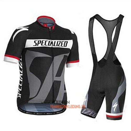 Specialized Kurzarmtrikot 2014 Und Kurze Trägerhose Shwarz Und G