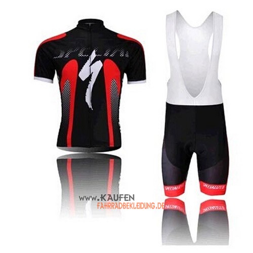 Specialized Kurzarmtrikot 2014 Und Kurze Trägerhose Shwarz Und R