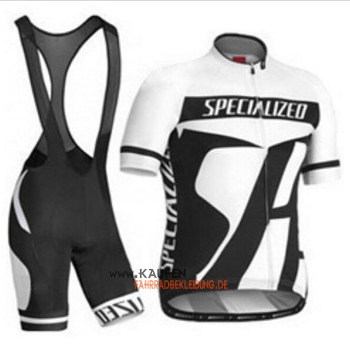 Specialized Kurzarmtrikot 2014 Und Kurze Trägerhose Weiß Und Shw