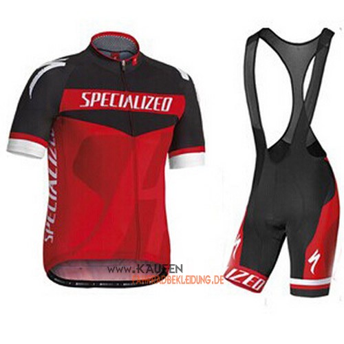 Specialized Kurzarmtrikot 2015 Und Kurze Trägerhose Shwarz Und R