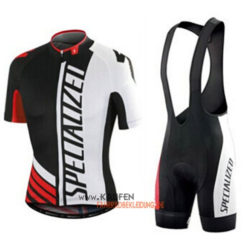 Specialized Kurzarmtrikot 2015 Und Kurze Trägerhose Weiß Und Shw