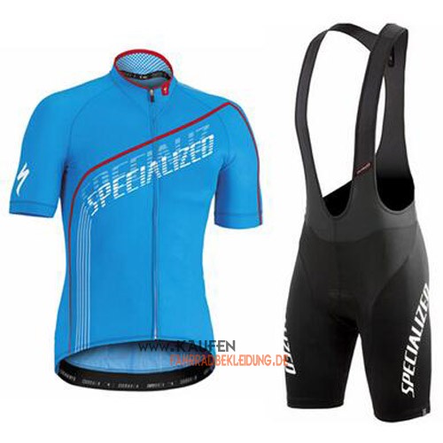 Specialized Kurzarmtrikot 2016 Und Kurze Trägerhose Blau