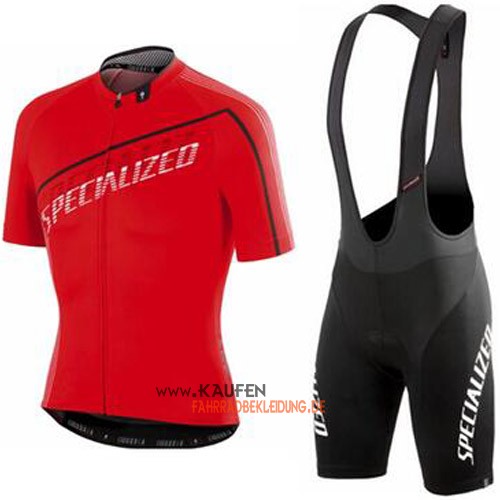 Specialized Kurzarmtrikot 2016 Und Kurze Trägerhose Rot