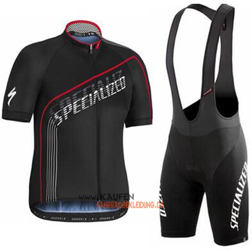 Specialized Kurzarmtrikot 2016 Und Kurze Trägerhose Shwarz