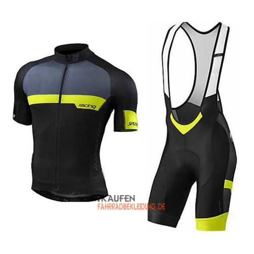 Specialized Kurzarmtrikot 2016 Und Kurze Trägerhose Shwarz Und G