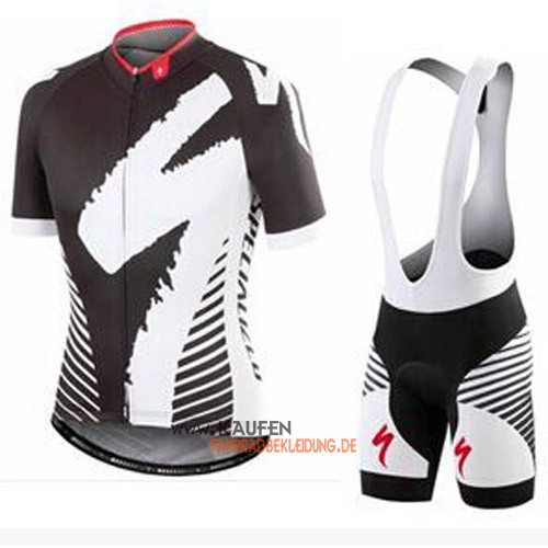 Specialized Kurzarmtrikot 2016 Und Kurze Trägerhose Shwarz Und W