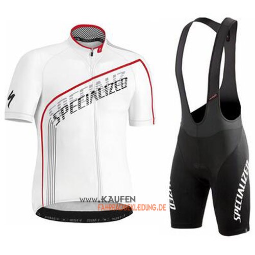 Specialized Kurzarmtrikot 2016 Und Kurze Trägerhose Weiß