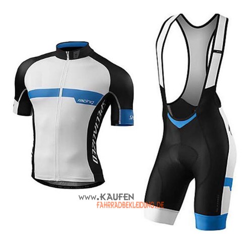 Specialized Kurzarmtrikot 2016 Und Kurze Trägerhose Weiß Und Bla