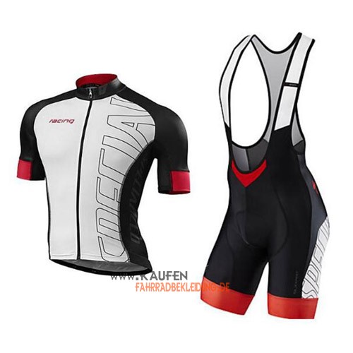 Specialized Kurzarmtrikot 2016 Und Kurze Trägerhose Weiß Und Rot