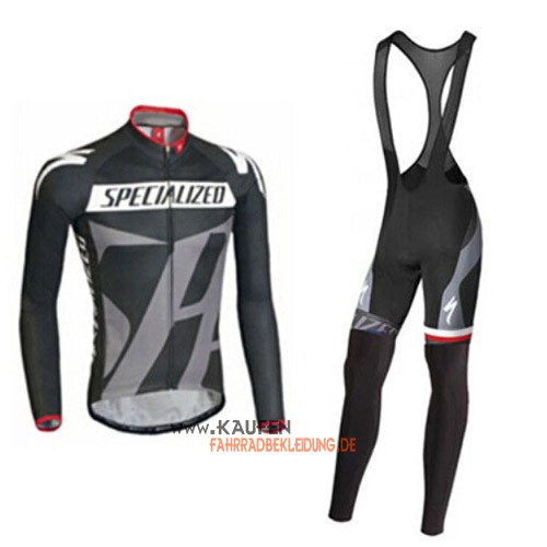 Specialized Langarmtrikot 2014 Und Lange Trägerhose Shwarz Und G