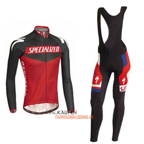 Specialized Langarmtrikot 2015 Und Lange Trägerhose Shwarz Und R