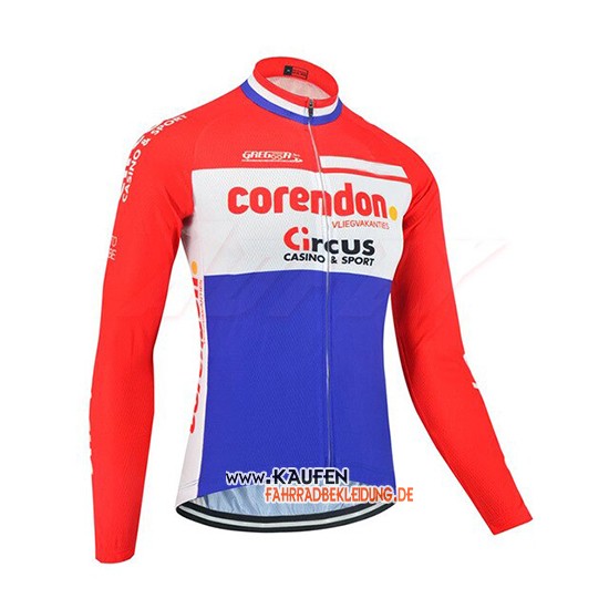 Corendon Circus Langarmtrikot 2019 und Lange Tragerhose Rot Wei Azul
