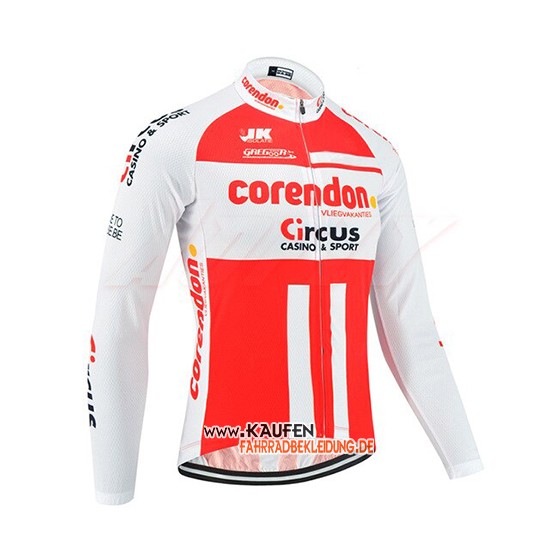 Corendon Circus Langarmtrikot 2019 und Lange Tragerhose Wei Rot