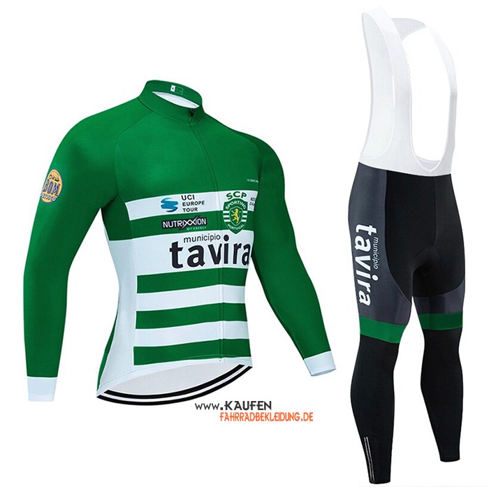 Tavira Langarmtrikot 2020 und Lange Tragerhose Wei Grun