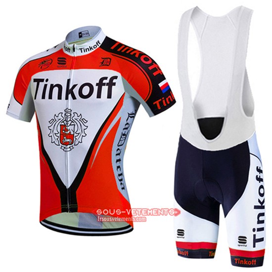 Tinkoff Kurzarmtrikot 2016 Und Kurze Tragerhose Rot Und Weib