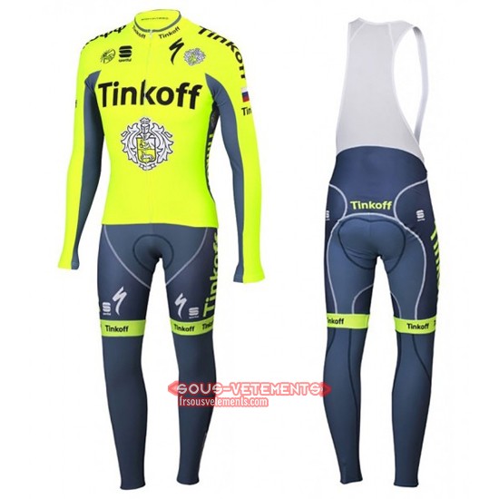 Tinkoff Langarmtrikot 2016 Und Lange Tragerhose Gelb Und Blau