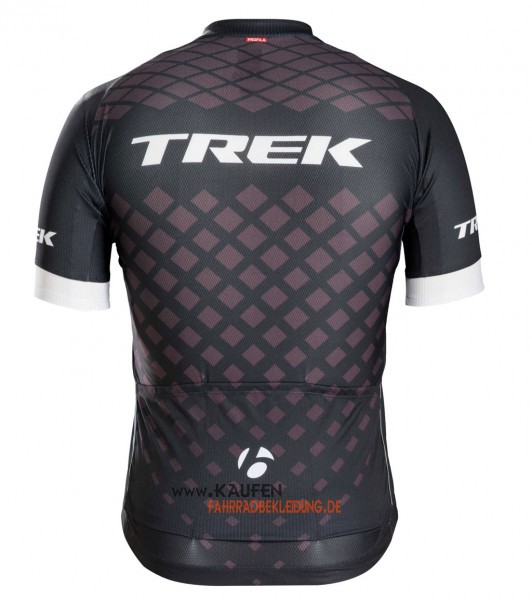 Trek Kurzarmtrikot 2016 Und Kurze Trägerhose Shwarz