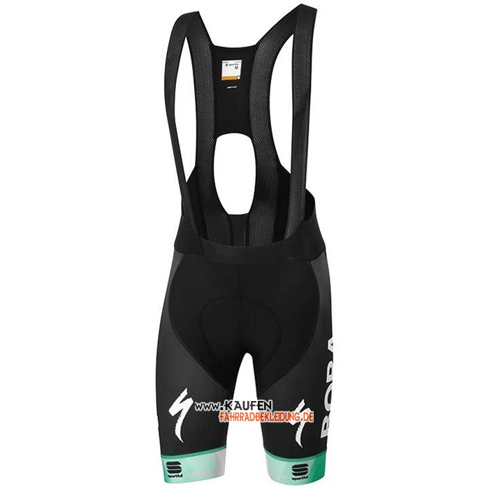 UCI Weltmeister Bora Kurzarmtrikot 2020 und Kurze Tragerhose Wei Grun