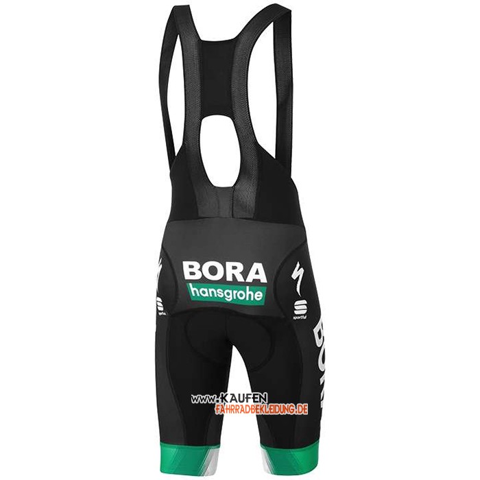 UCI Weltmeister Bora Kurzarmtrikot 2020 und Kurze Tragerhose Wei Grun