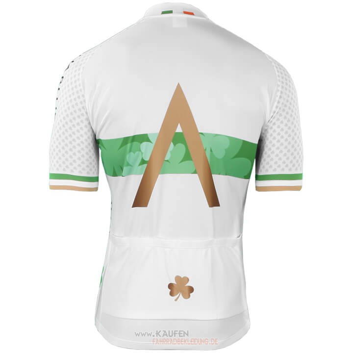 2018 2019 Maglia Aqua Blaue Sport Campione Irlanda Kurzarmtrikot 2018 und Kurze Tragerhose