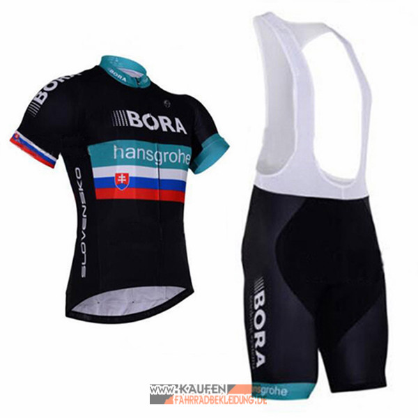 Bora Hansgrohe Kurzarmtrikot 2017 Und Kurze Tragerhose shwarz