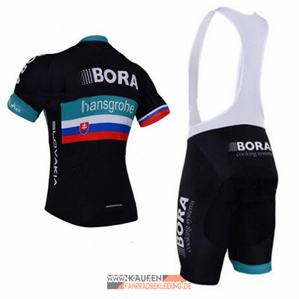 Bora Hansgrohe Kurzarmtrikot 2017 Und Kurze Tragerhose shwarz