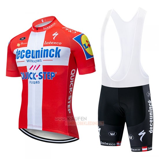 Deceuninck Quick Step Kurzarmtrikot 2019 und Kurze Tragerhose Campione Schweiz