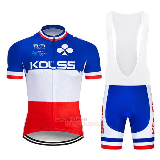 Kolss Campione Francia Kurzarmtrikot 2019 und Kurze Tragerhose