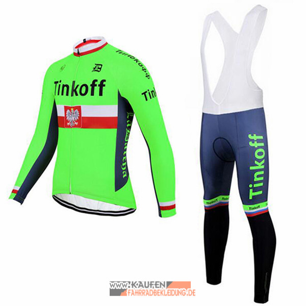 Tinkoff Langarmtrikot 2017 Und Lange Tragerhose grun