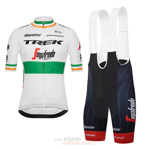 Trek Segafredo Campione Irlanda Kurzarmtrikot 2018 und Kurze Tragerhose