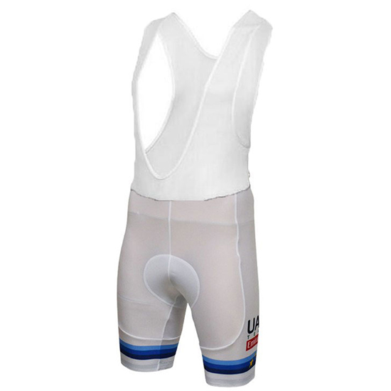 UCI World Champion Leader UAE Kurzarmtrikot 2018 und Kurze Tragerhose Lite Wei