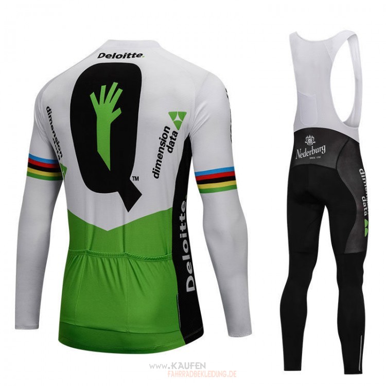 Uci Mondo Campione Dimension Date Langarmtrikot 2018 Und Lange Tragerhose Grun