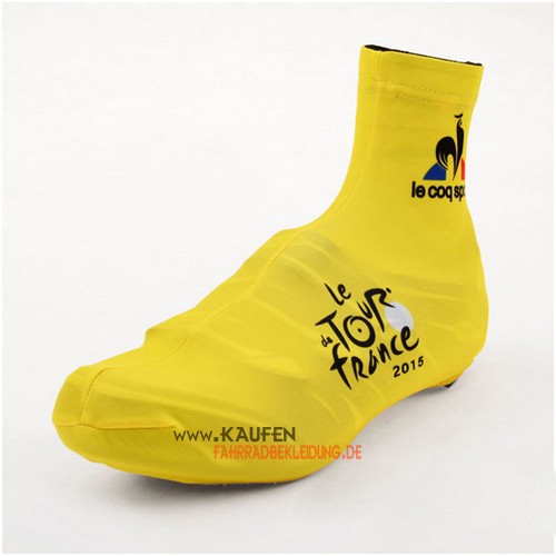 Tour De France Zeitfahrüberschuhe 2015 Gelb