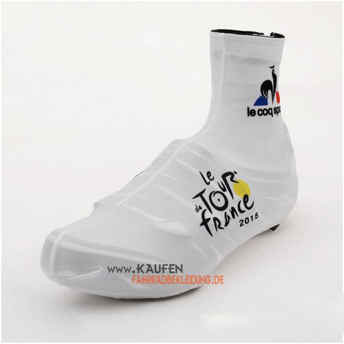 Tour De France Zeitfahrüberschuhe 2015 Weiß