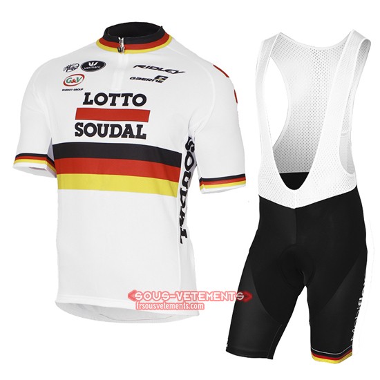 Lotto Soudal Kurzarmtrikot 2017 Und Kurze Tragerhose Rot Und Weib