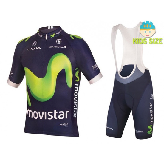 Movistar Team Kurzarmtrikot 2016 Und Kurze TrägerhoseBlau E Gru