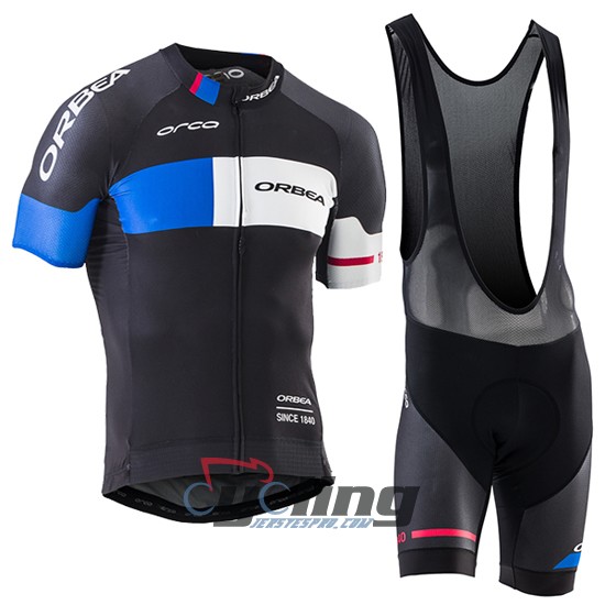 Orbea Kurzarmtrikot 2017 Und Kurze Tragerhose Shwarz Und Blau