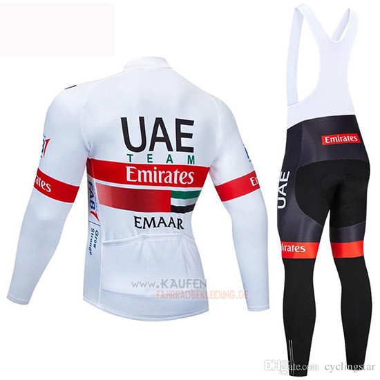 UCI Mondo Campione UAE Langarmtrikot 2019 und Lange Tragerhose Wei Rot
