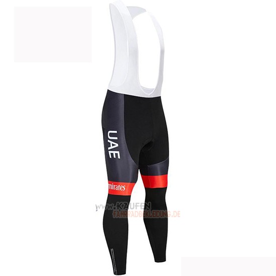 UCI Mondo Campione UAE Langarmtrikot 2019 und Lange Tragerhose Wei Rot