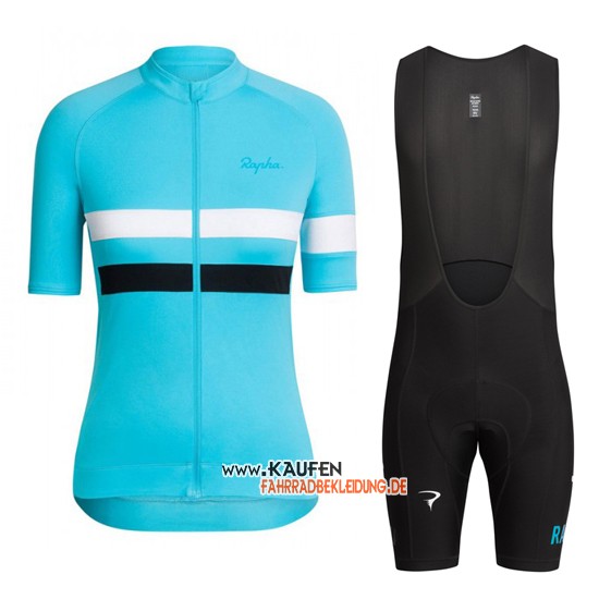 Frau Sky Kurzarmtrikot 2016 Und Kurze Tragerhose Blau Und Weib