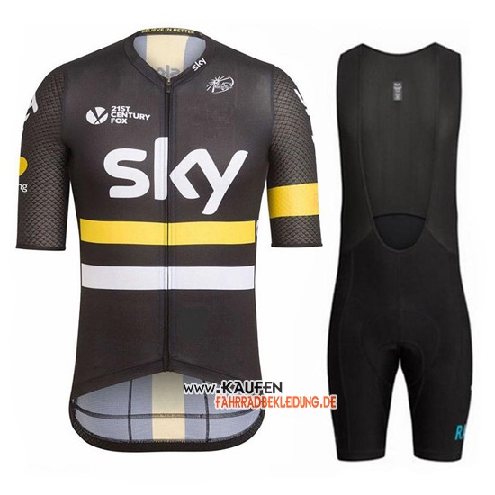 Sky Kurzarmtrikot 2017 Und Kurze Tragerhose Gelb Und Shwarz