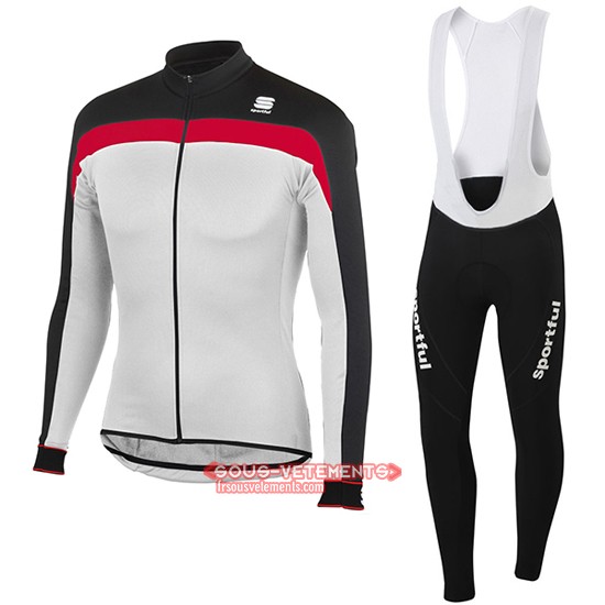 Sportful Langarmtrikot 2016 Und Lange Tragerhose Rot Und Weib